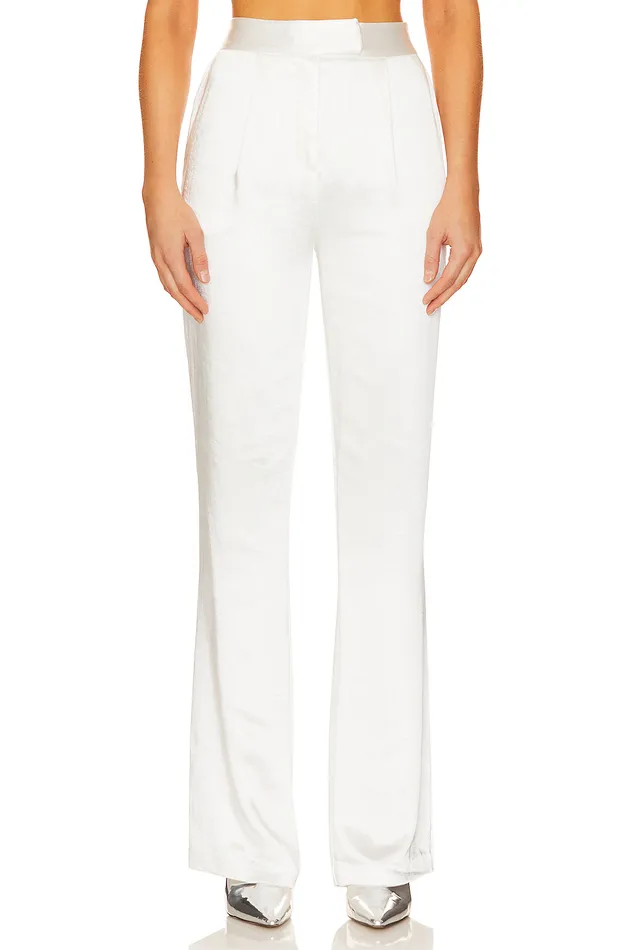 Tasha Pant White Women Lovers and Friends Pants
