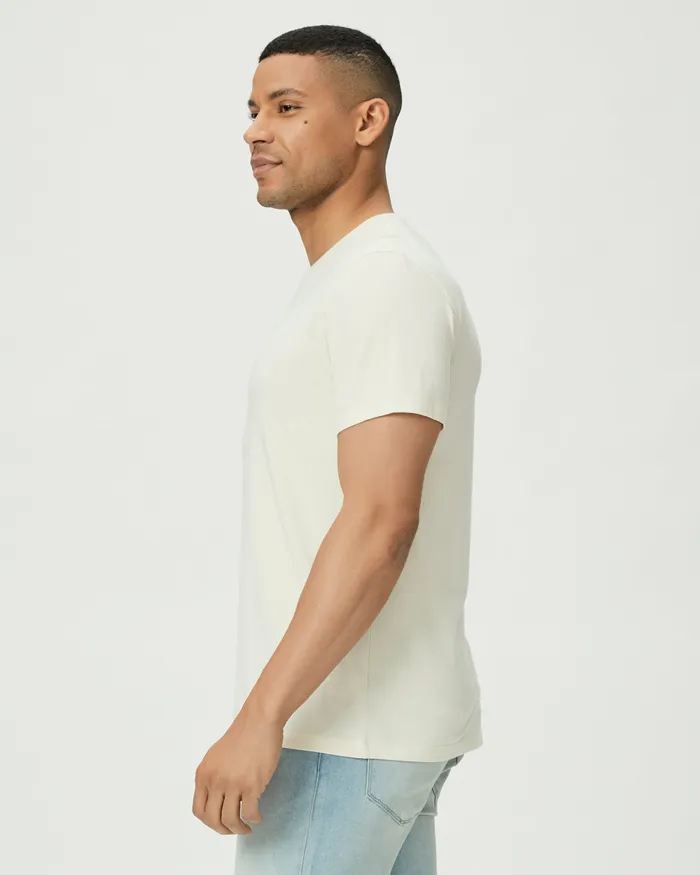 Tees Cash Crew Tee 8211 Tan Ceramic PAIGE Men Tees Cash Crew Tee 8211 Tan Ceramic PAIGE Men