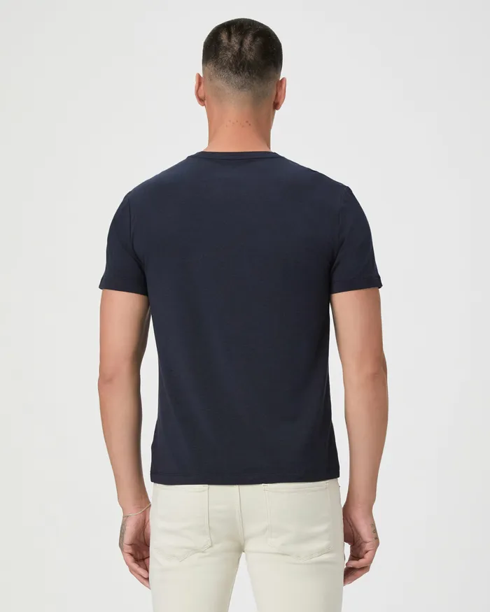 Tees PAIGE Men Grayson V Neck Tee 8211 Deep Anchor Tees PAIGE Men Grayson V Neck Tee 8211 Deep Anchor
