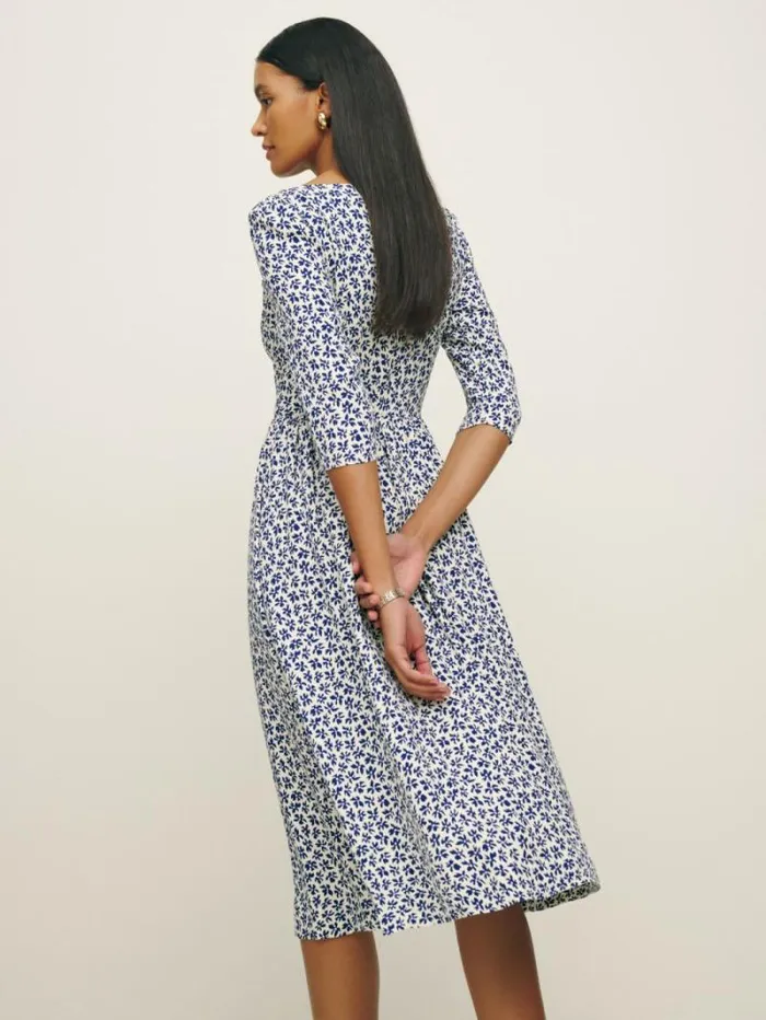 The Reformation Adair Dress Bombay 8211 Clothing