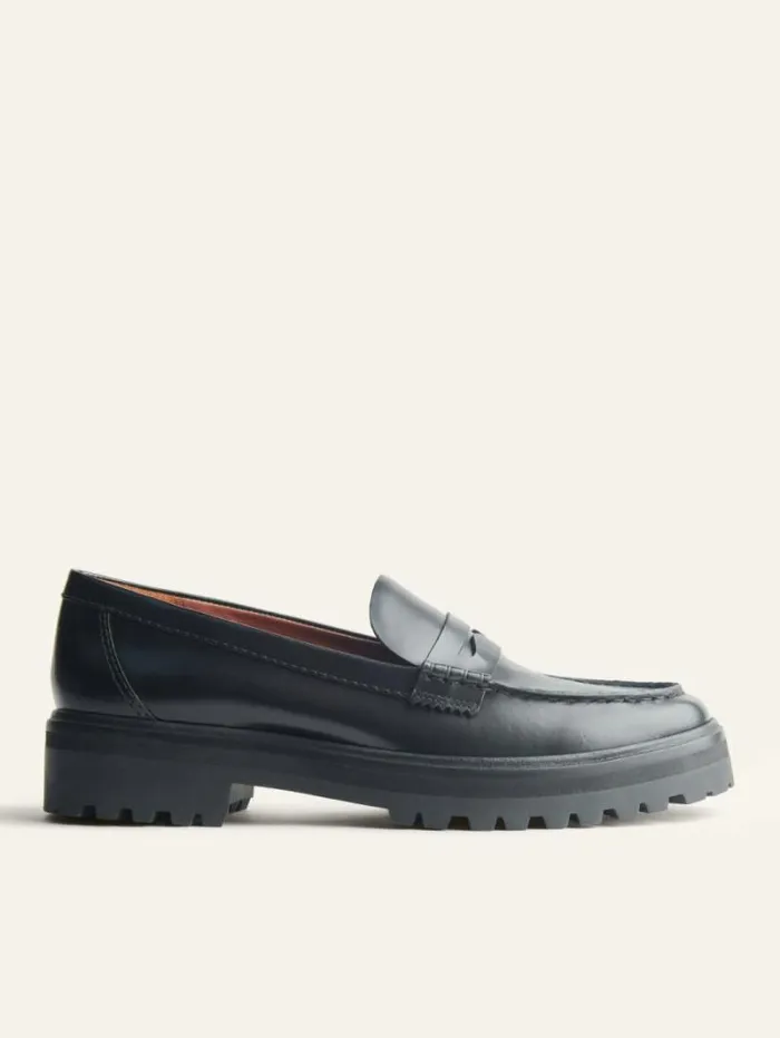 The Reformation Agathea Chunky Loafer Black 8211 Shoes