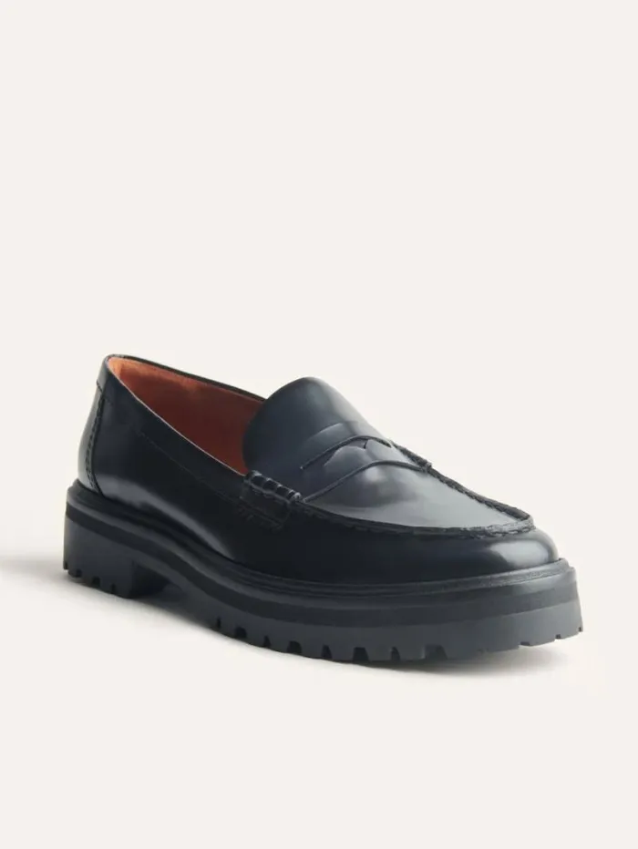 The Reformation Agathea Chunky Loafer Black 8211 Shoes