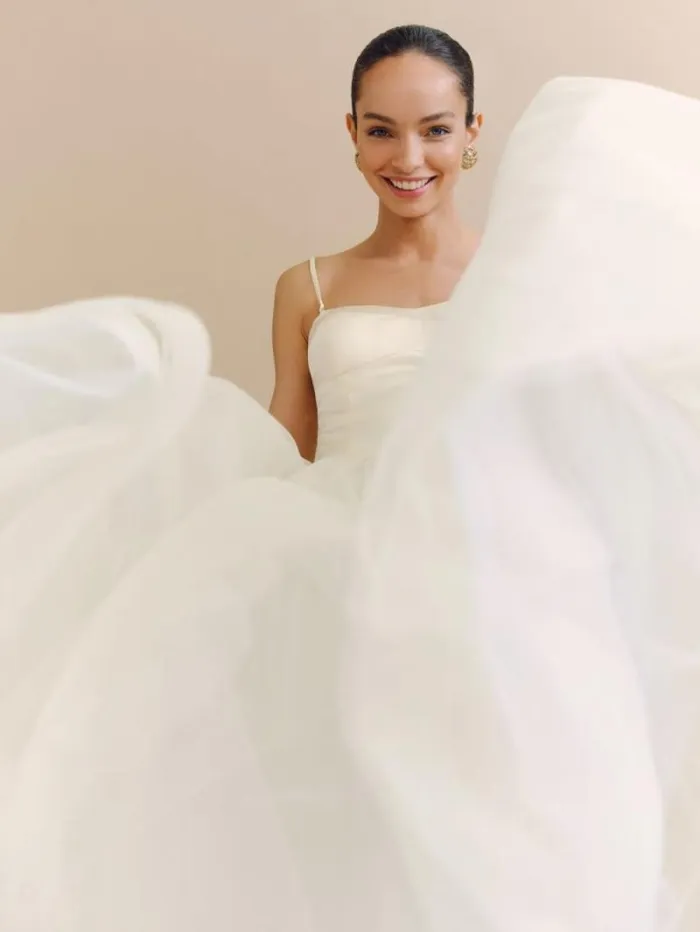 The Reformation Alouette Dress Fior Di Latte 8211 Weddings
