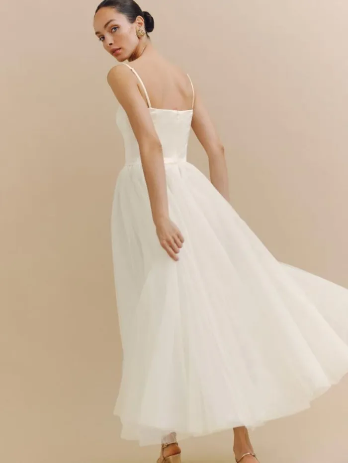 The Reformation Alouette Dress Fior Di Latte 8211 Weddings