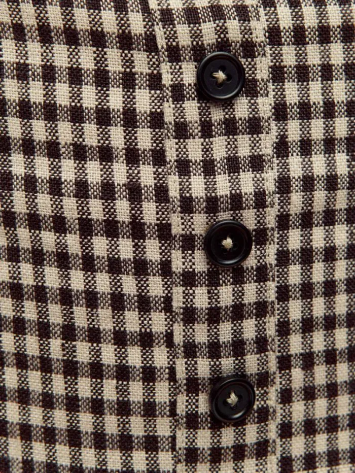The Reformation Beverly Top Tartine Check 8211 Clothing