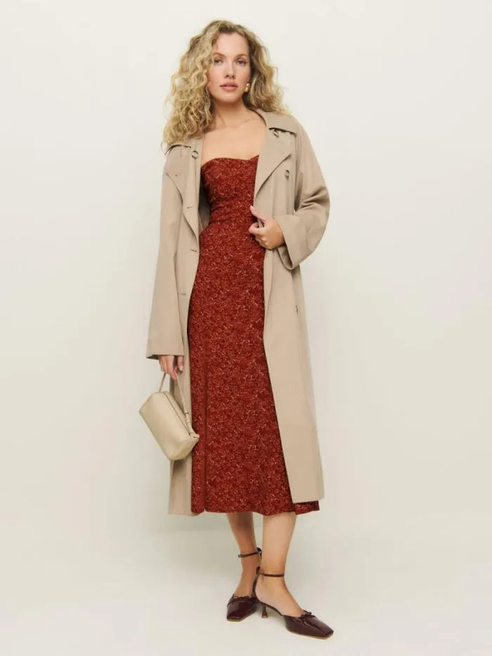 The Reformation Bryson Dress Roseanne 8211 Clothing