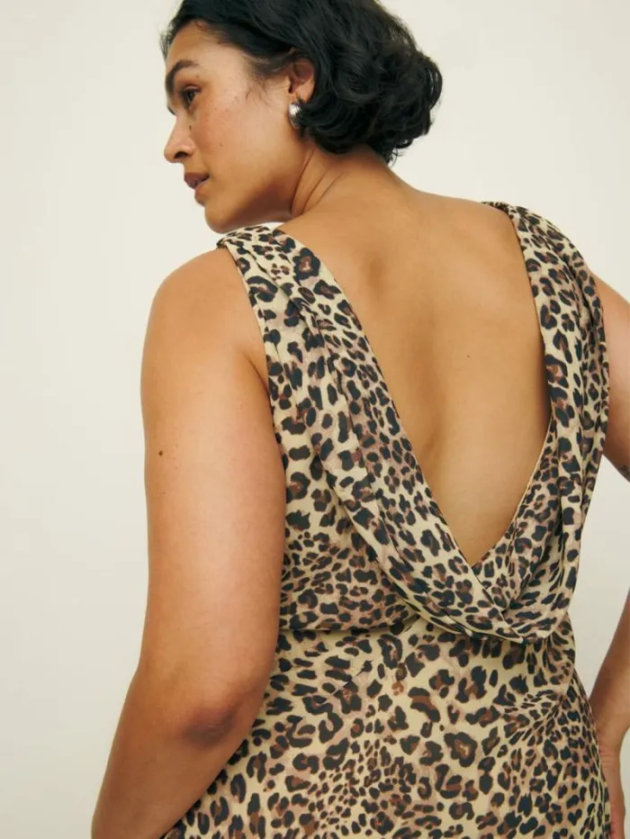 The Reformation Cavallo Dress Es Leopard 8211 ClothingWeddings