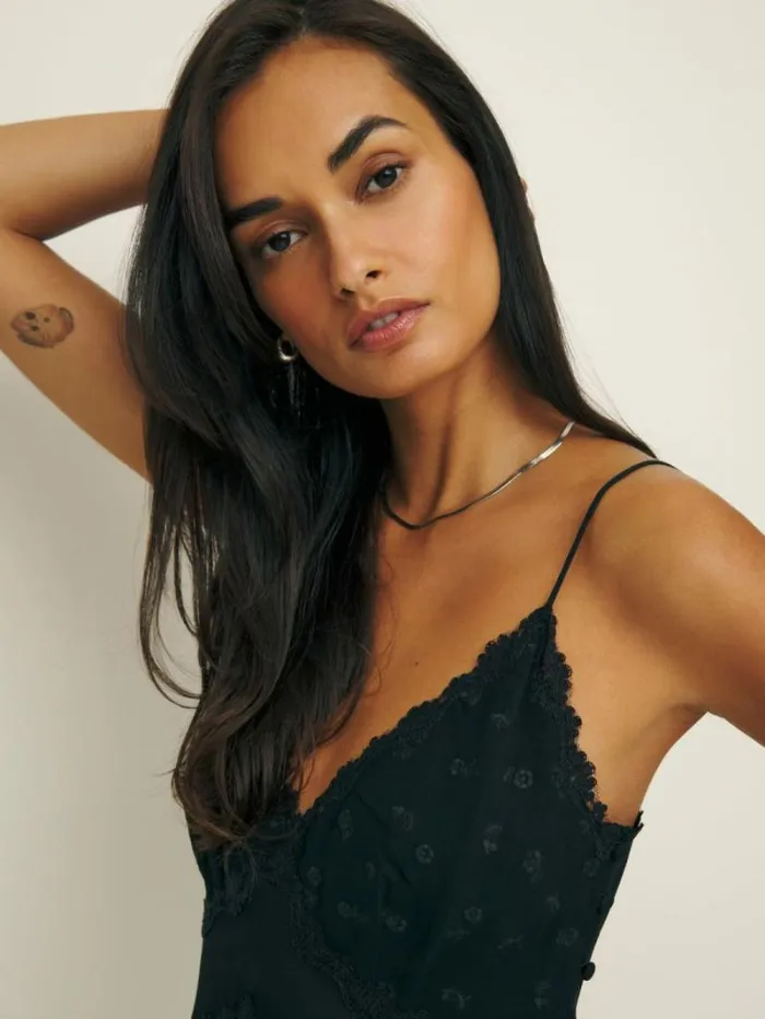 The Reformation Eris Top Black 8211 Clothing