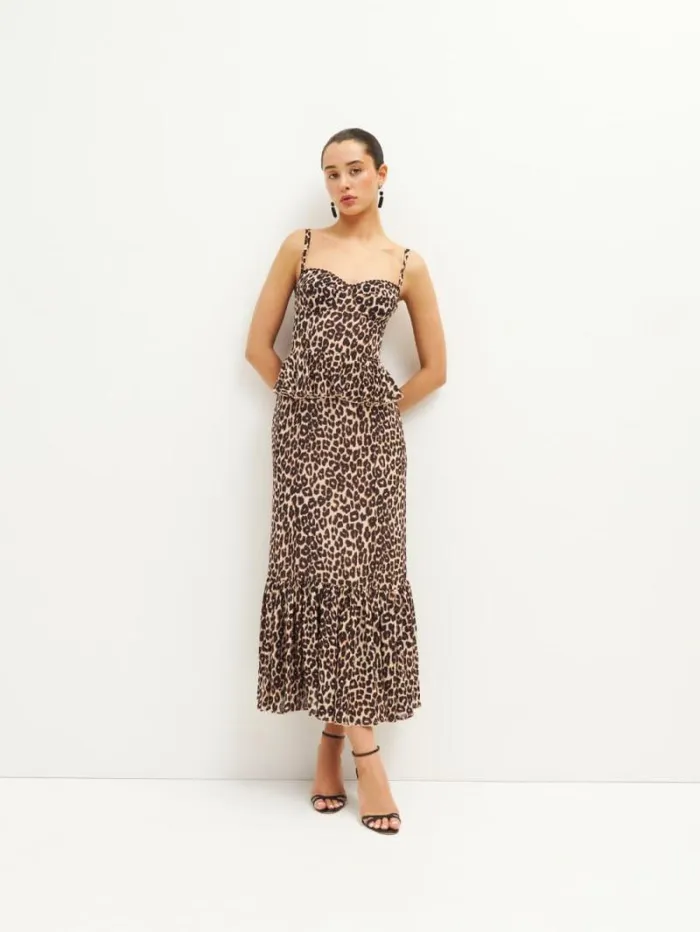 The Reformation Felda Dress Leo 8211 ClothingWeddings