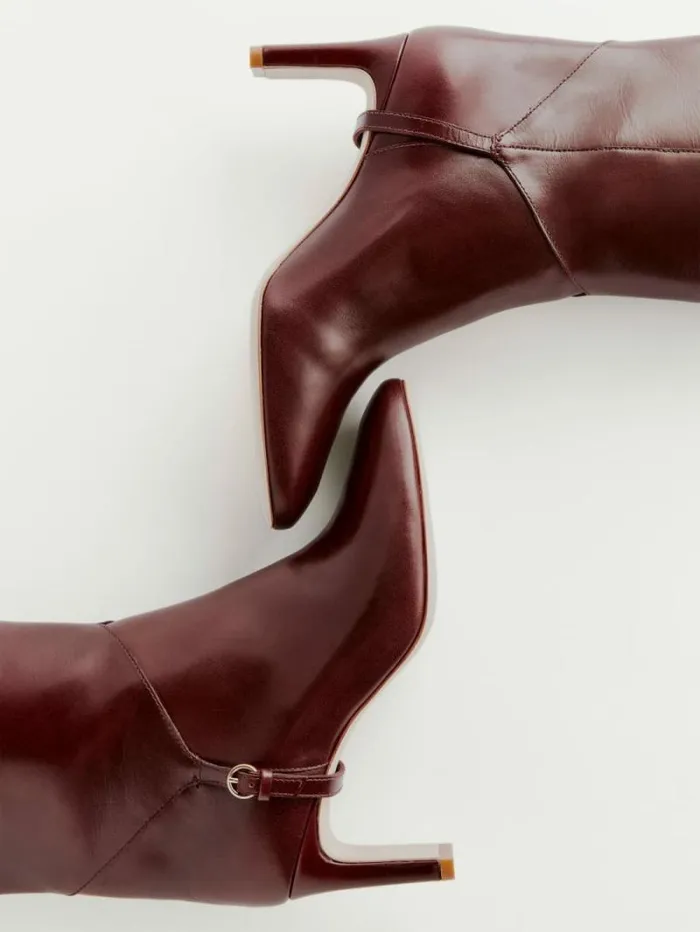 The Reformation Gaelle Knee Boot Ruby 8211 Shoes