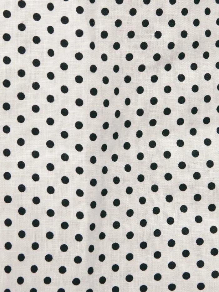 The Reformation Isha Linen Dress Eclipse Dot 8211 Clothing