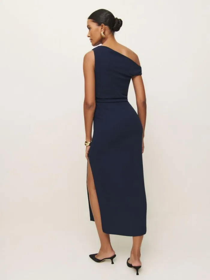 The Reformation Jadey Dress Midnight 8211 ClothingWeddings