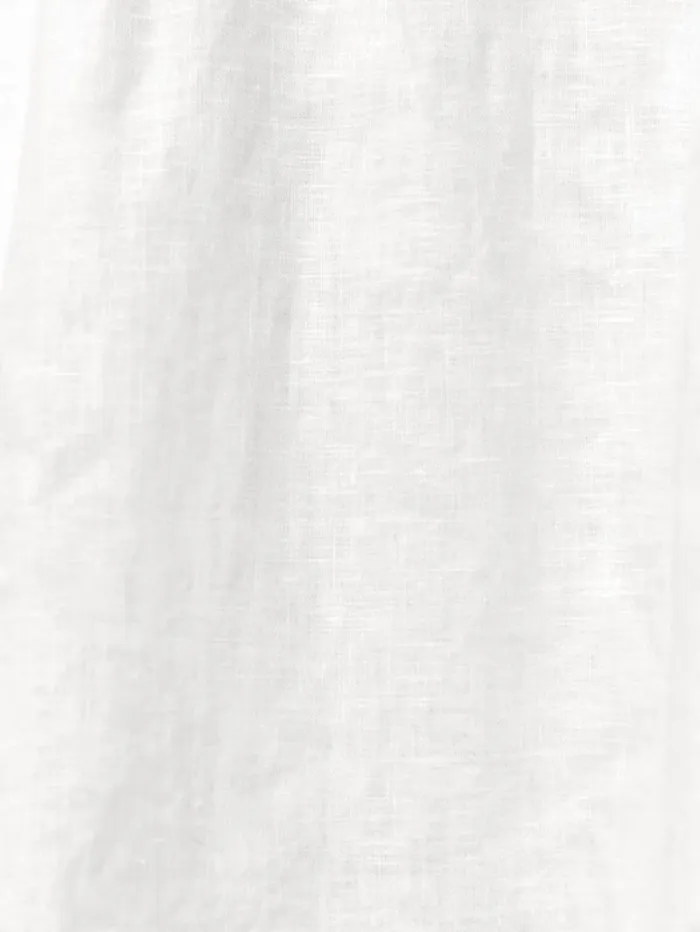 The Reformation Marella Linen Dress White 8211 Clothing