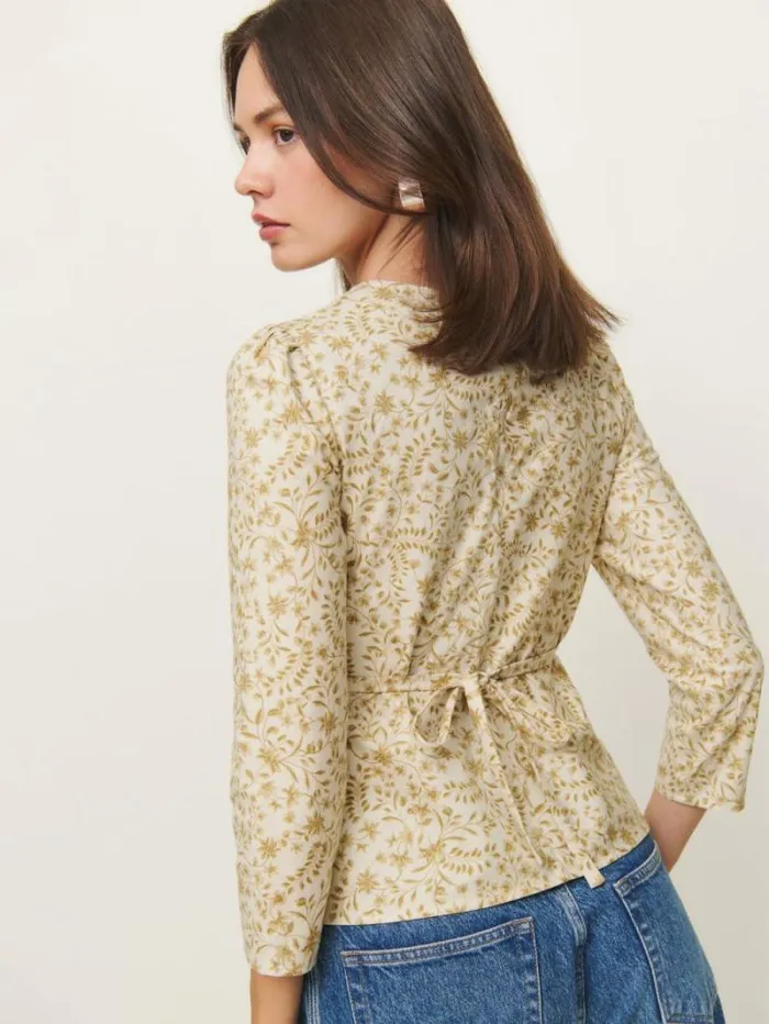 The Reformation Marisa Top Hermes 8211 Clothing