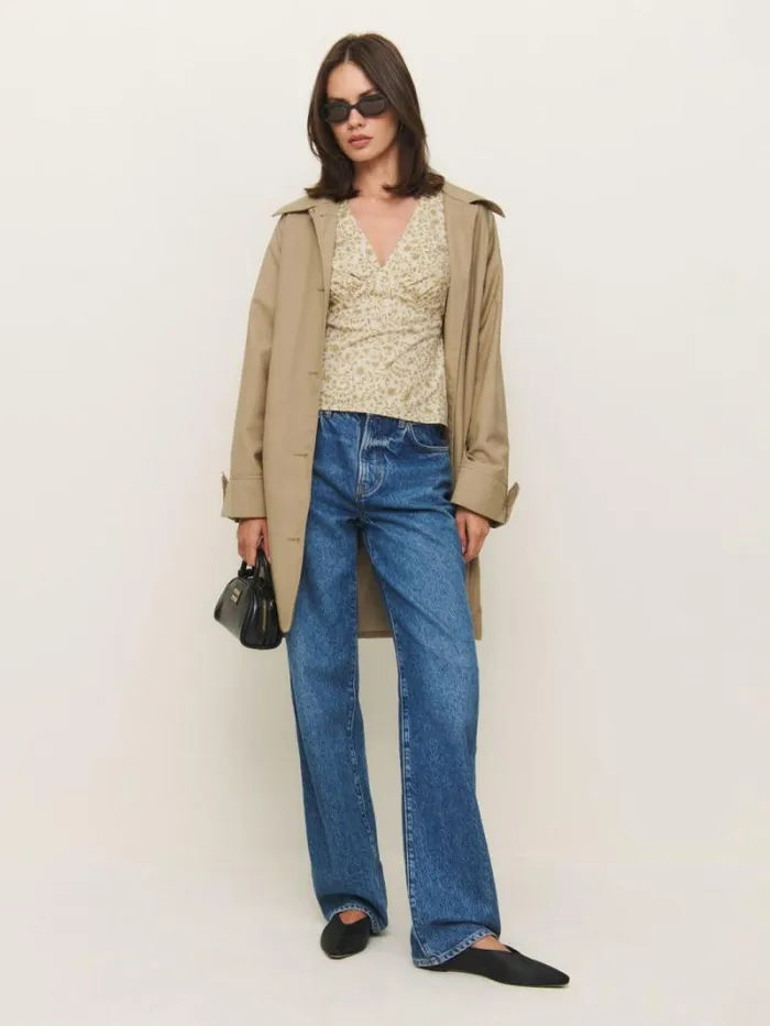 The Reformation Marisa Top Hermes 8211 Clothing