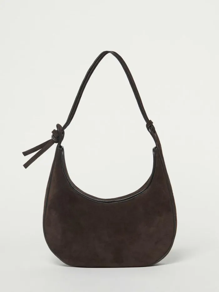 The Reformation Medium Rosetta Shoulder Bag Boss Suede 8211 Bags