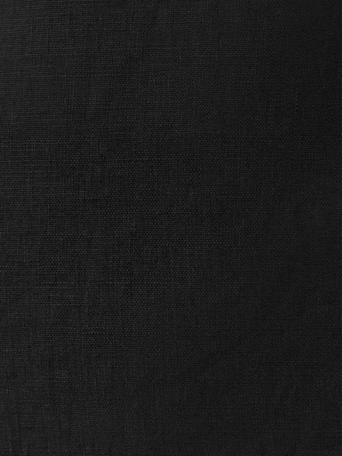 The Reformation Melodie Linen Top Black 8211 Clothing