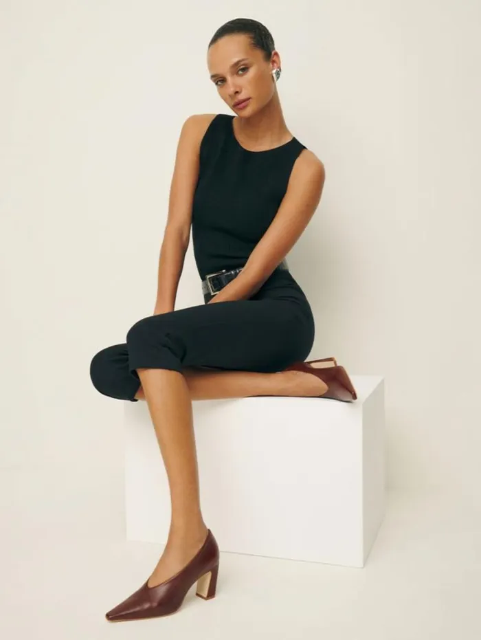 The Reformation Nolita Pump Ruby 8211 Shoes