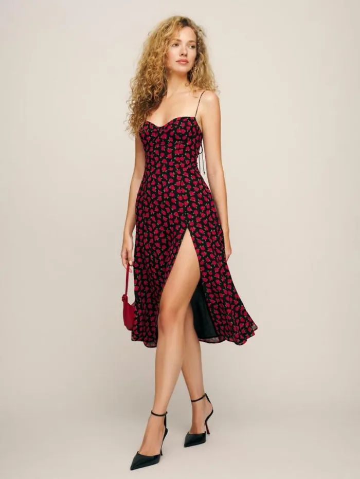 The Reformation Petites Juliette Dress Cassandra 8211 ClothingWeddings