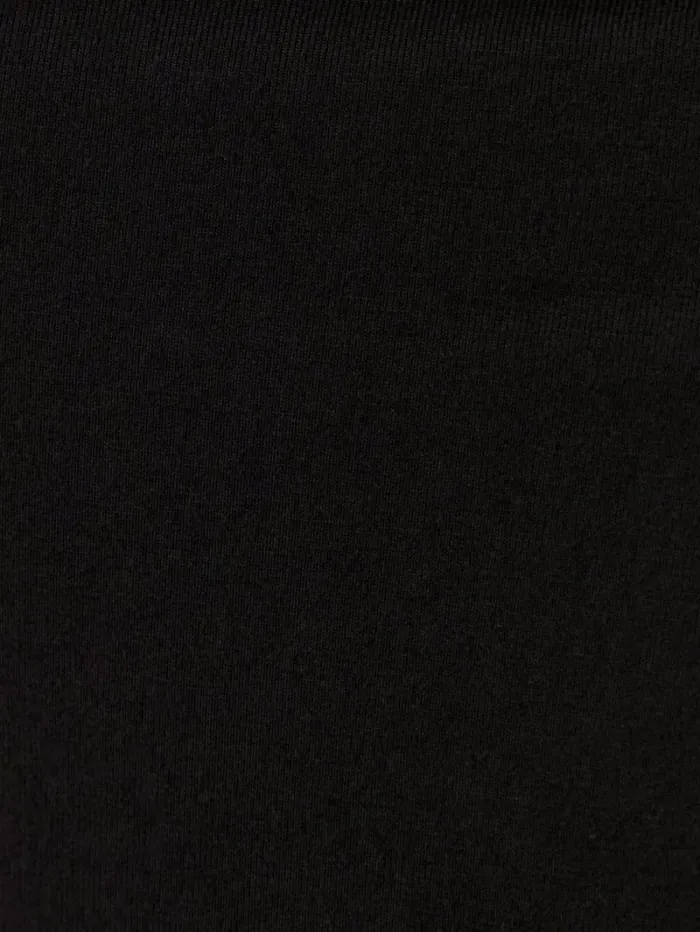 The Reformation Raine Knit Dress Black 8211 Clothing
