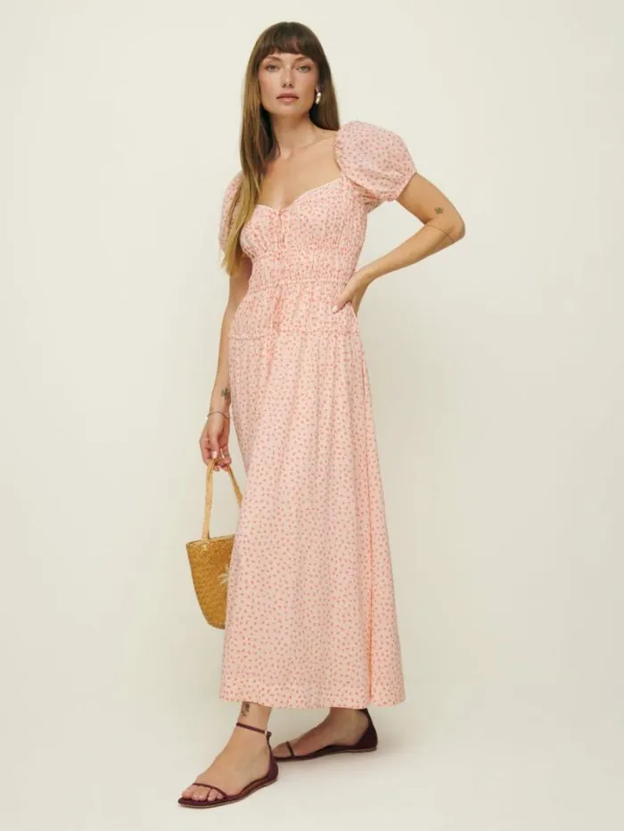 The Reformation Rhett Dress Dainty 8211 Clothing