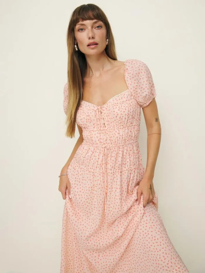 The Reformation Rhett Dress Dainty 8211 Clothing