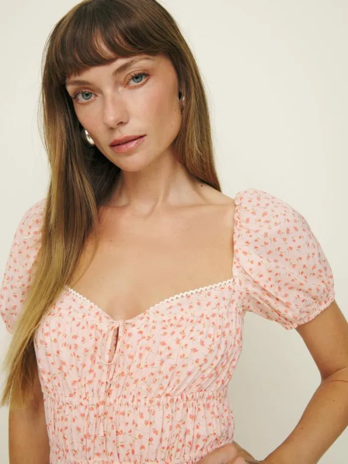 The Reformation Rhett Dress Dainty 8211 Clothing