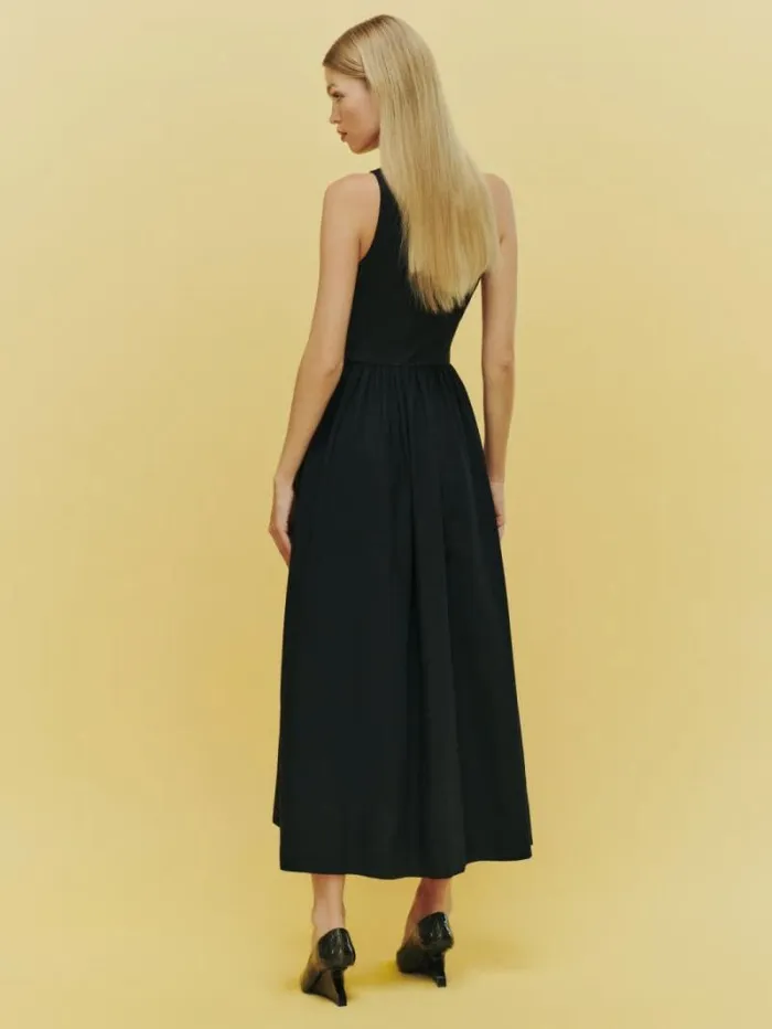 The Reformation Sai Dress Black 8211 Clothing