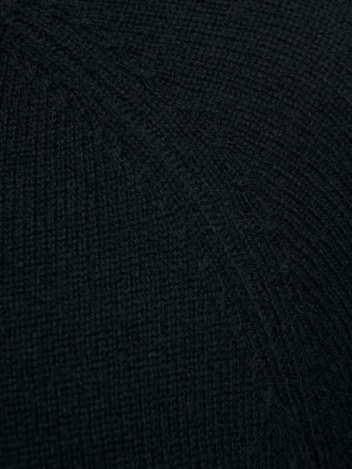 The Reformation Tate Regenerative Wool Sweater Dress Black 8211 Clothing