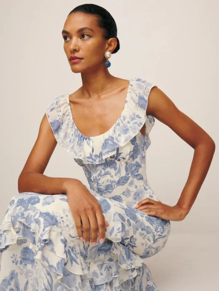 The Reformation Tripoli Dress Lucerne 8211 Clothing
