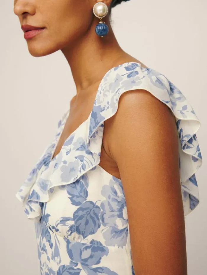 The Reformation Tripoli Dress Lucerne 8211 Clothing
