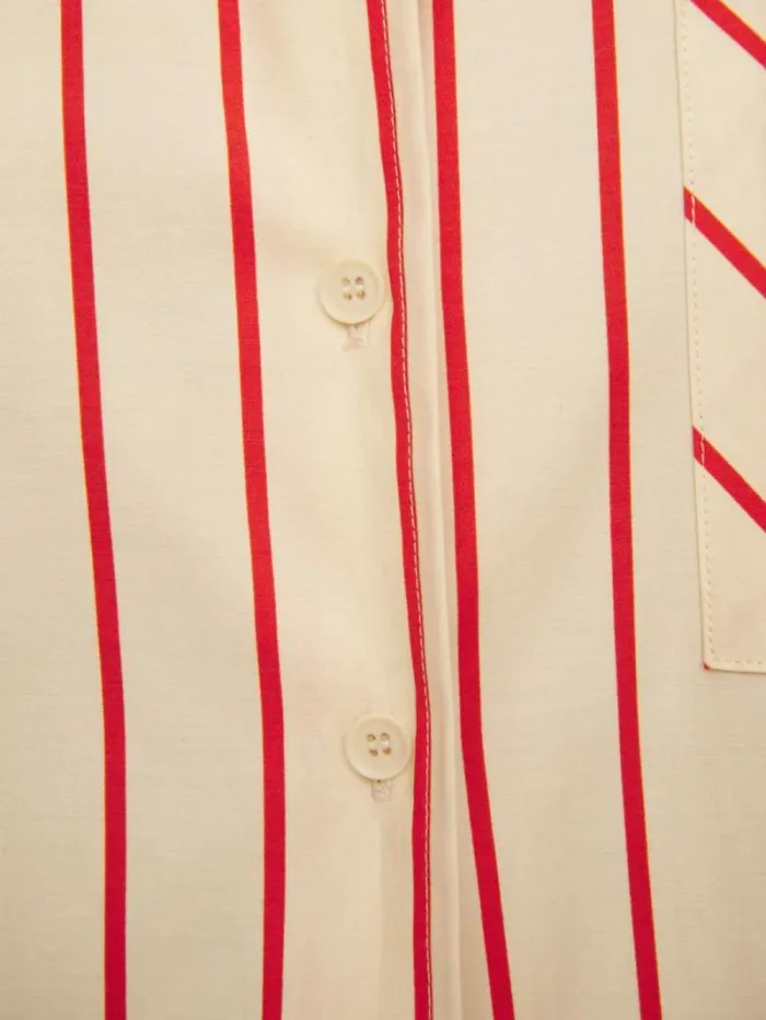 The Reformation Will Oversized Shirt Resort Stripe 8211 Clothing