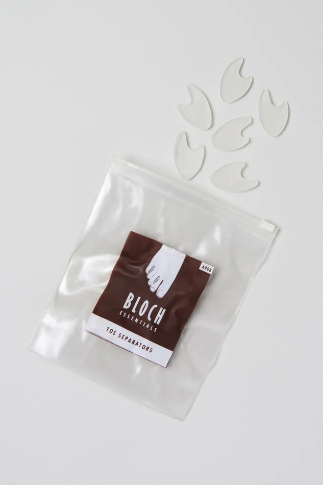 Toe Separators Clear Accessories Pointe Shoe Essentials Bloch