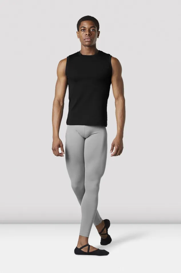 Tops Adult MensBoys Fitted Muscle Top Black Bloch