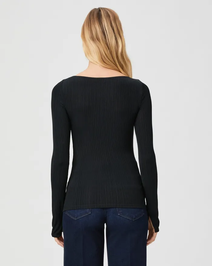 Tops and Blouses Women Lucina Top 8211 Black PAIGE Tops and Blouses Women Lucina Top 8211 Black PAIGE