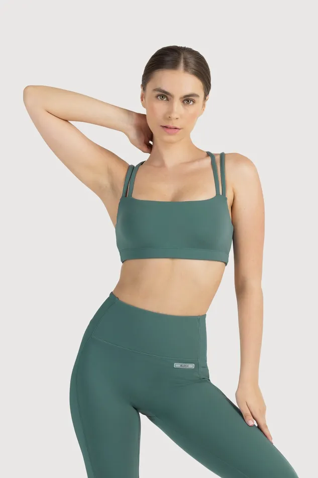 Tops Bloch Adult Bloch Technique Bandeau Bra Moss