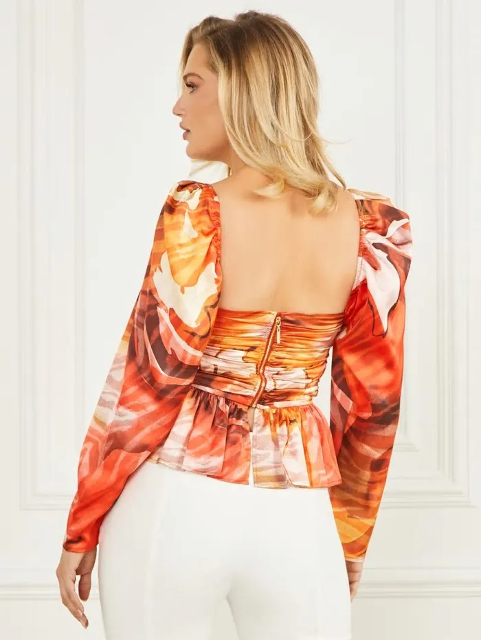 Tops Speakeasy Top Dreamer Print GUESS Women