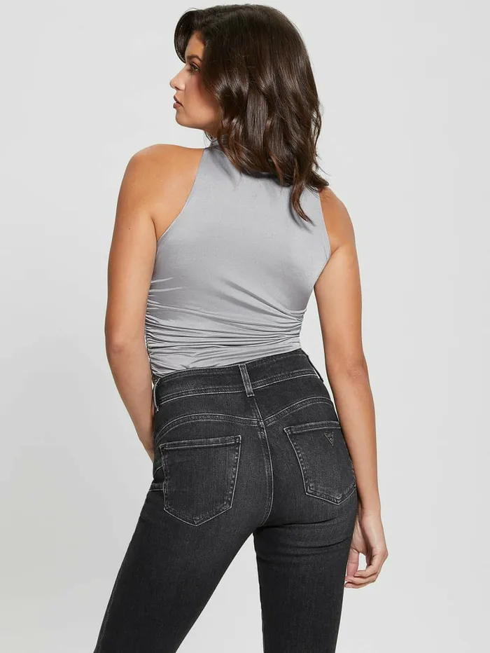 Tops Women GUESS Eco Draped Maeve Top Metallic Tops Women GUESS Eco Draped Maeve Top Metallic