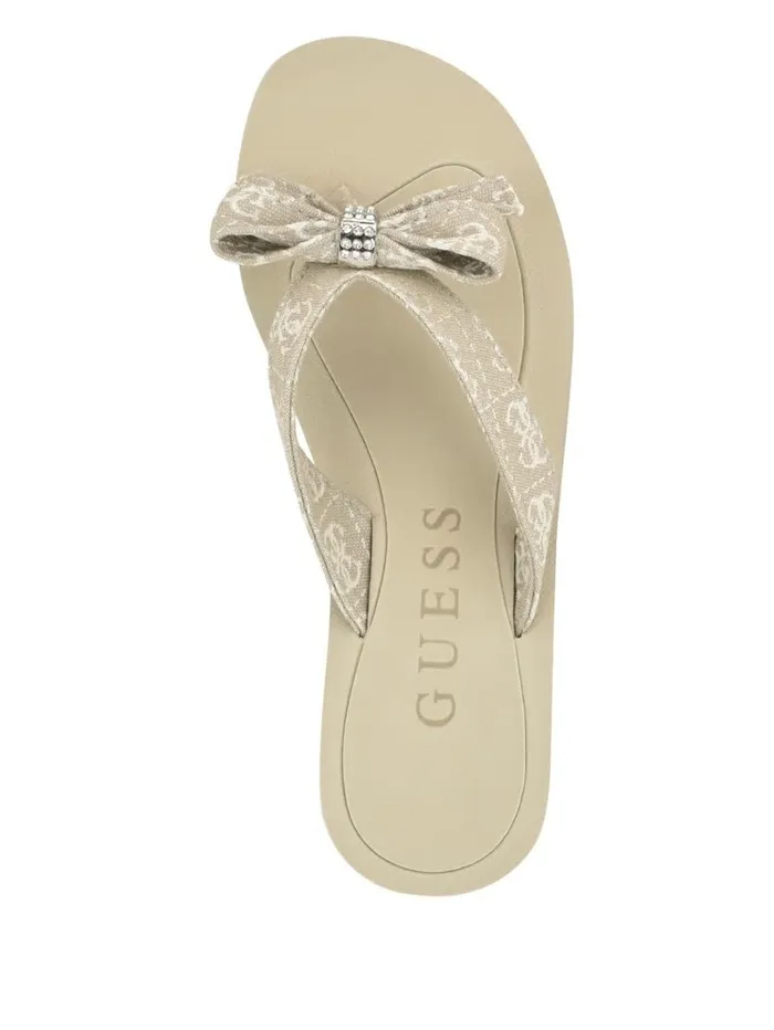 Tuta Bowtie Sandals Taupe Women Sandals GUESS