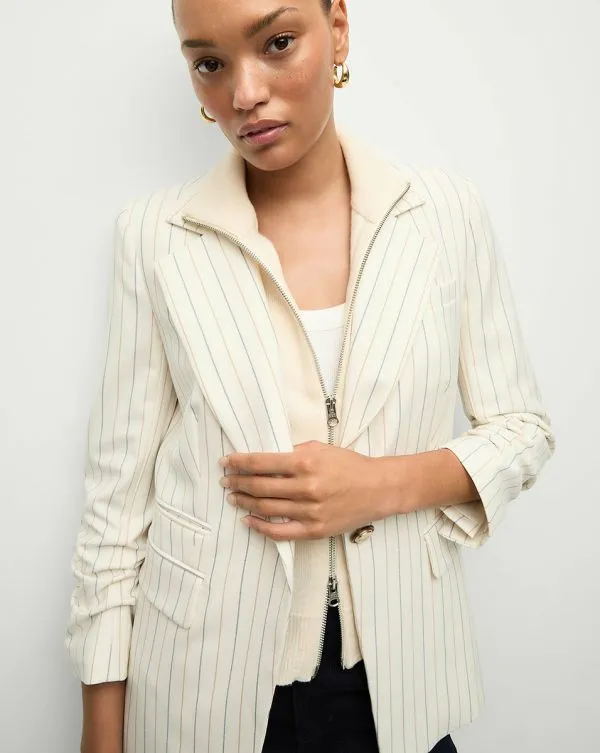 Uptown Cashmere Dickey Ivory Women Veronica Beard Dickeys Uptown Cashmere Dickey Ivory Women Veronica Beard Dickeys