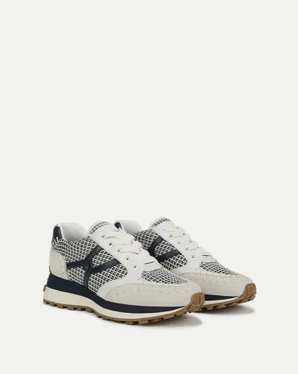 Valentina Sneaker Navyandwhite Women Veronica Beard Shoes