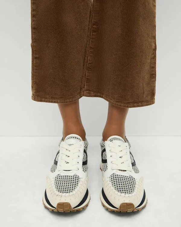 Valentina Sneaker Navyandwhite Women Veronica Beard Shoes