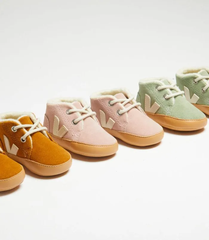 VEJA BABY FURED SUEDE CLAY PIERRE Kids Baby