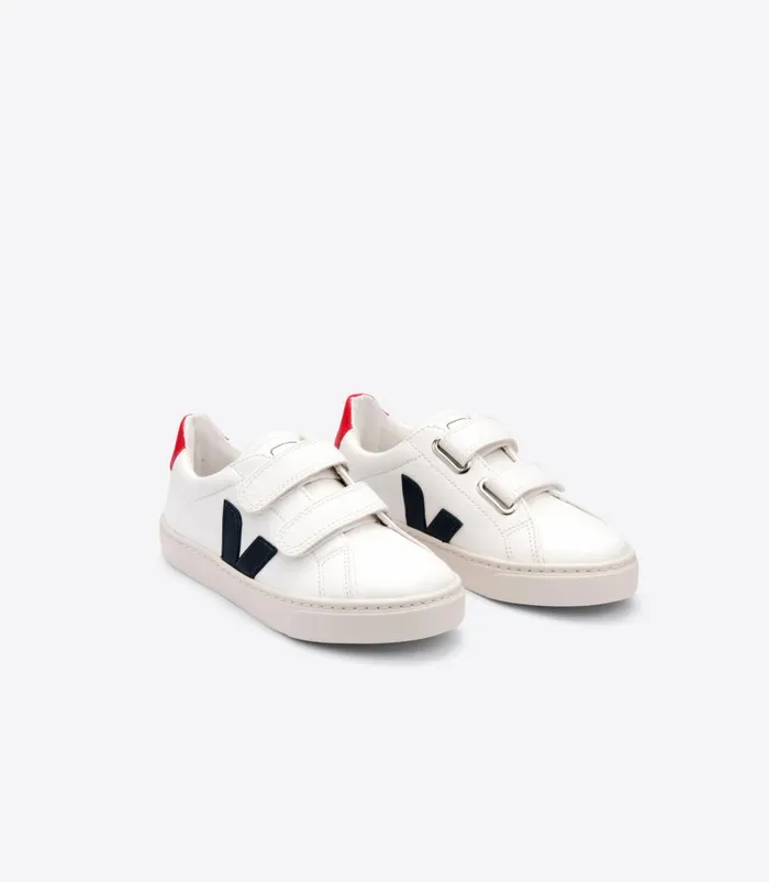 VEJA ESPLAR CHROMEFREE LEATHER WHITE NAUTICO PEKIN Kids Esplar