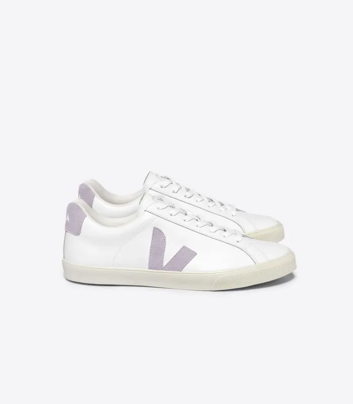VEJA ESPLAR LEATHER WHITE PARME Women Esplar