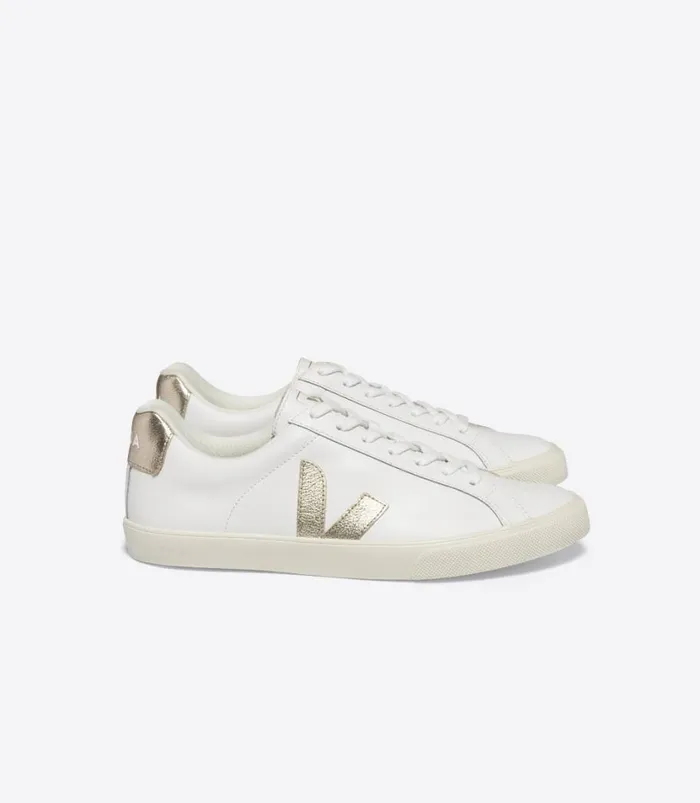 VEJA ESPLAR LEATHER WHITE PLATINE Women Esplar