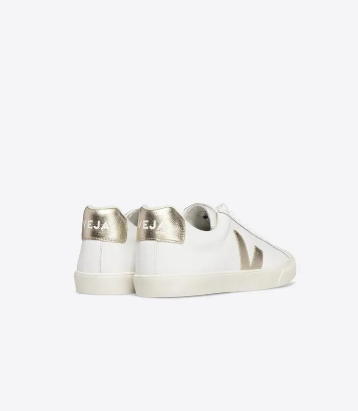 VEJA ESPLAR LEATHER WHITE PLATINE Women Esplar