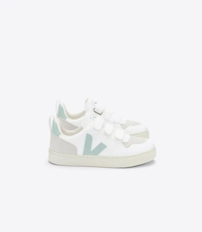 VEJA V10 CWL WHITE MATCHA Kids Vegan