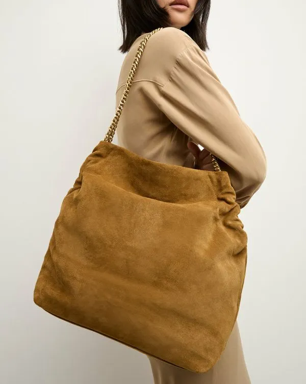 Veronica Beard Suede Slouch Bag Acorn Women Veronica Beard Handbags Veronica Beard Suede Slouch Bag Acorn Women Veronica Beard Handbags