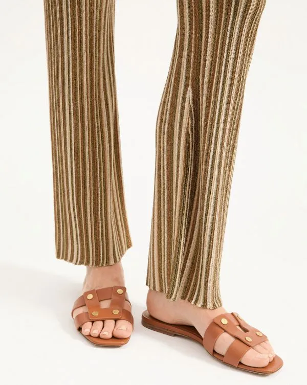 Via Slide Sandal Honey Women Veronica Beard Shoes Via Slide Sandal Honey Women Veronica Beard Shoes